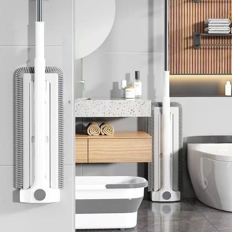 가정용 플랫 밀대 건습 겸용 원터치 셰닐 리필 손세탁 우드 플로어 밀대