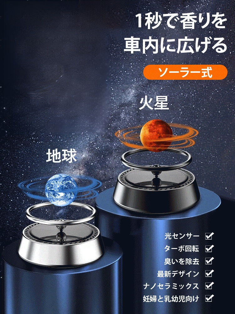車用アロマディフューザー