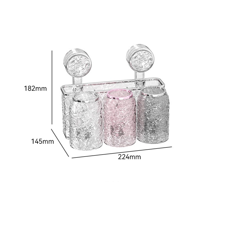 歯ブラシホルダー＆3個