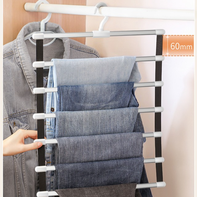 Multi-Tier Folding Pants Hanger