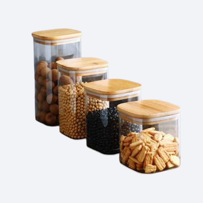 고붕소 실리콘 유리 사각형 저장 탱크