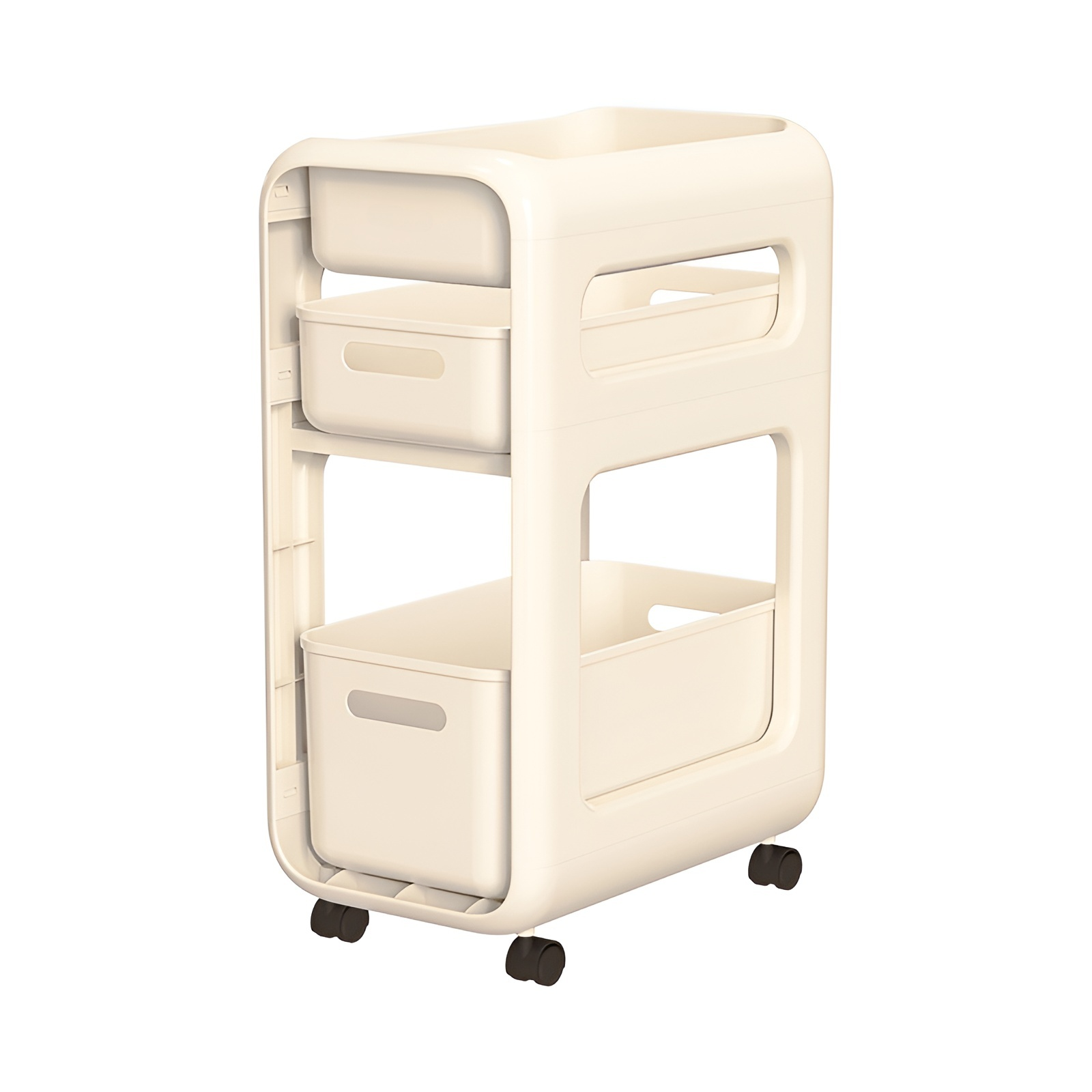 キャスター付き収納ワゴン