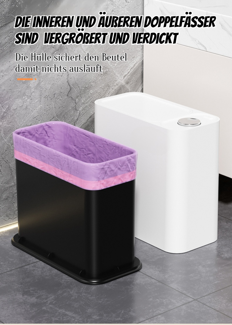 Eleganter Mülleimer für Bad, Küche oder Büro