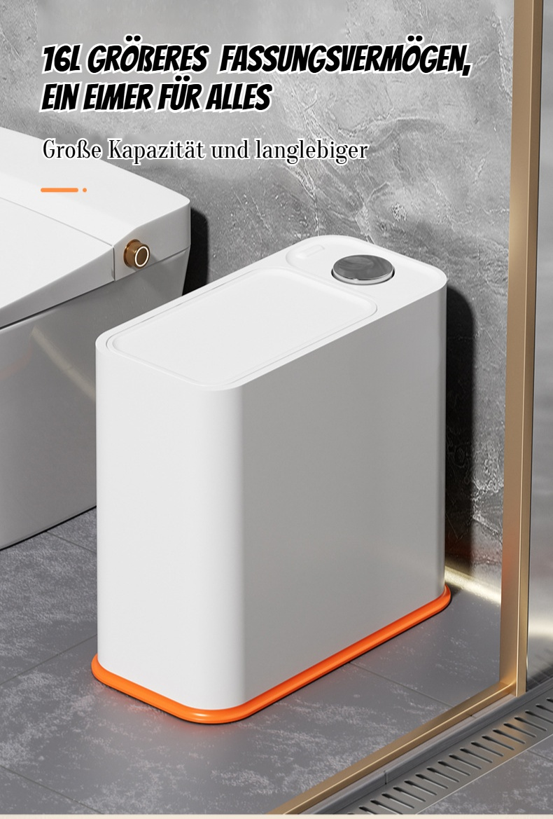 Einfache Müllentsorgung dank innovativem Druckknopf