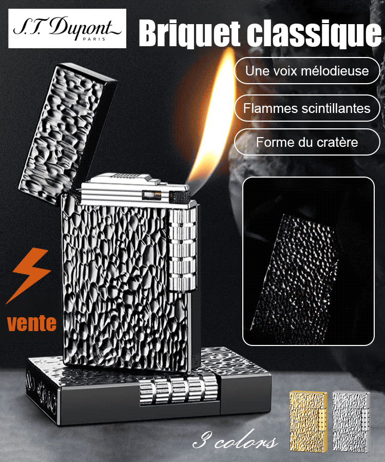 Briquet à feu ouvert de meule à bruit élevé côté cratère