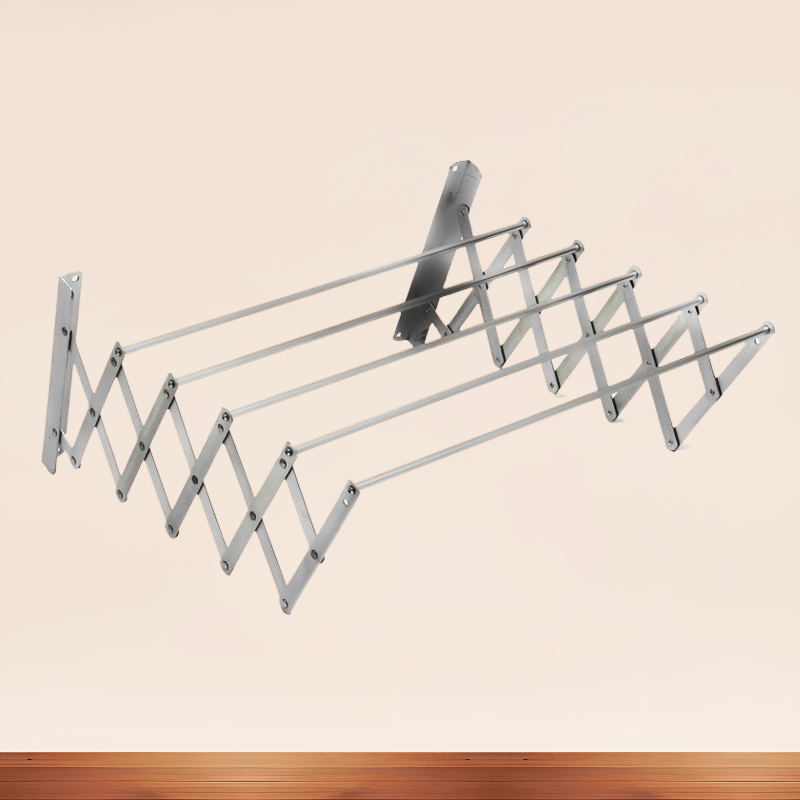壁掛け折りたたみ物干しラック
