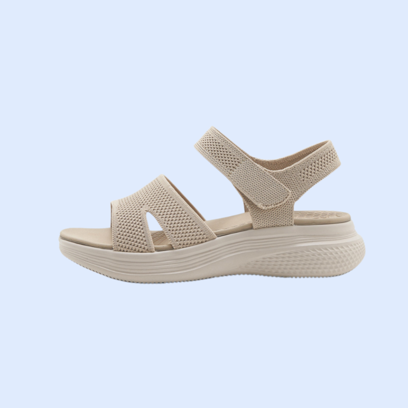 女性用カジュアル厚底サンダル