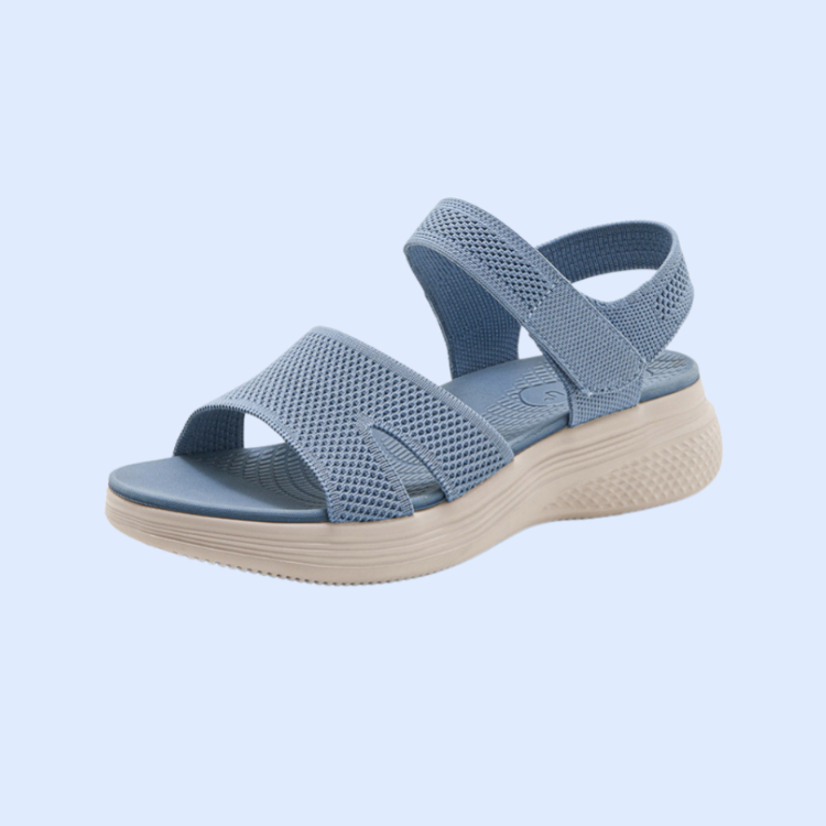 女性用カジュアル厚底サンダル