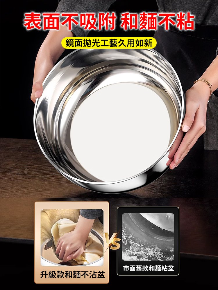 特厚家用食品級廚房料理盆