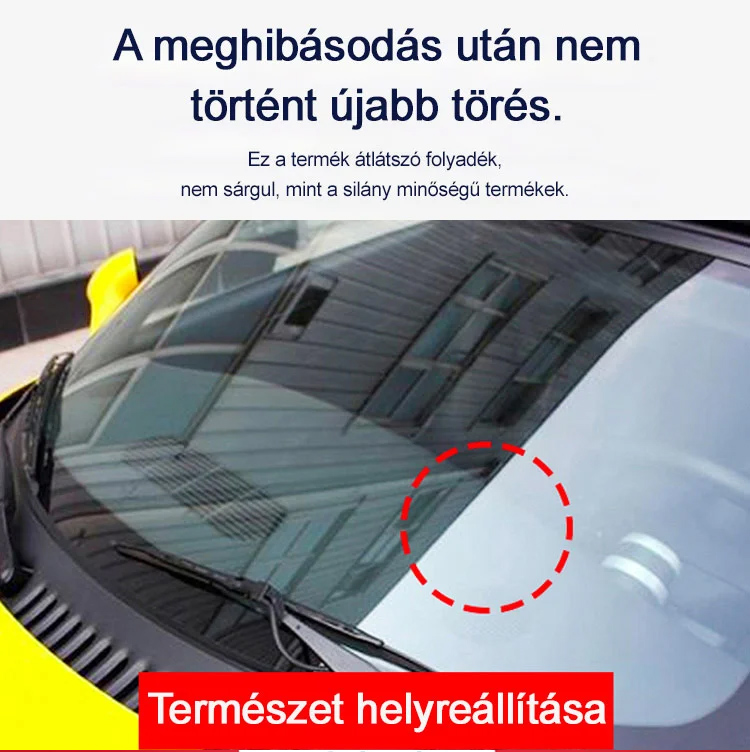 importált üvegrepedés javító folyadék