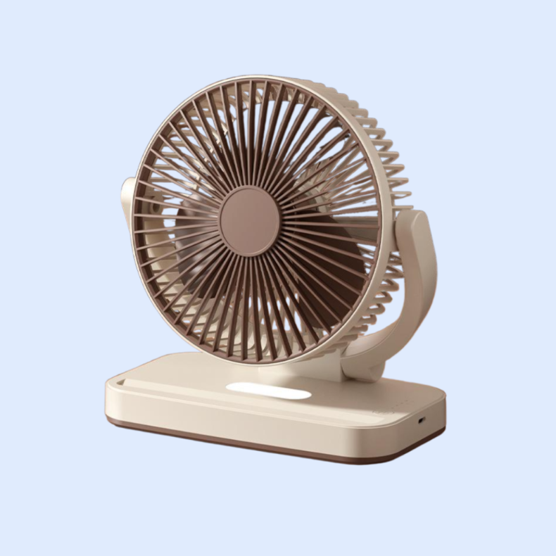 戶外露營吊式桌上型充電風扇