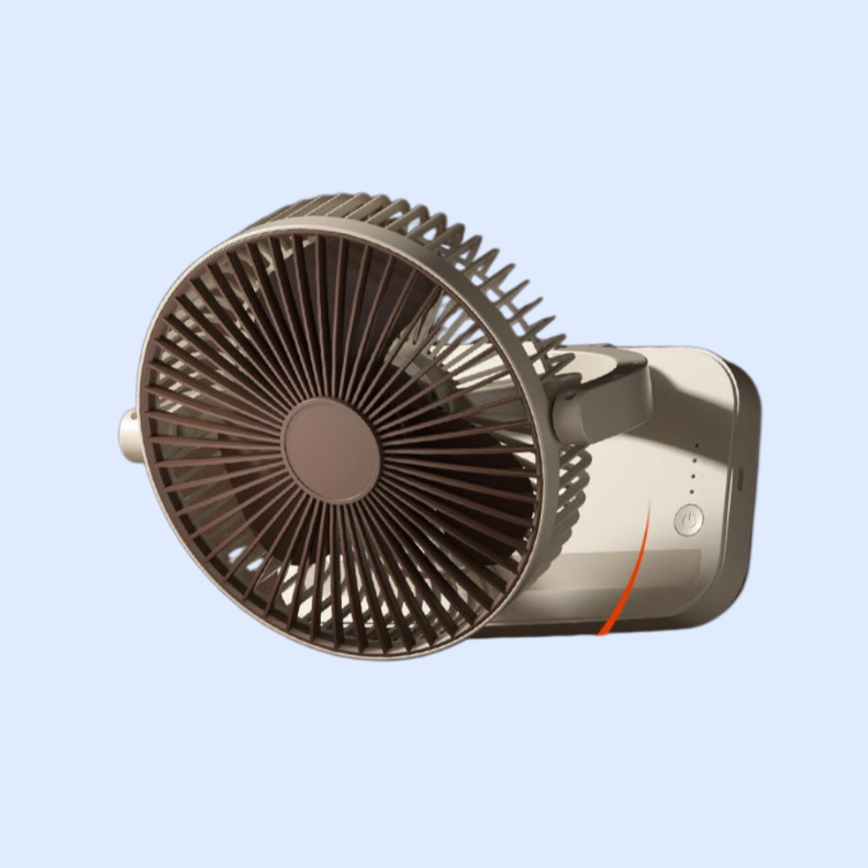 戶外露營吊式桌上型充電風扇