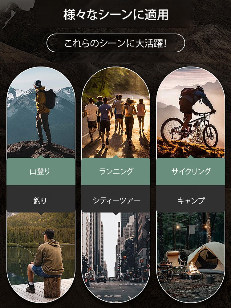 アウトドアマウンテンパーカー【男女兼用】