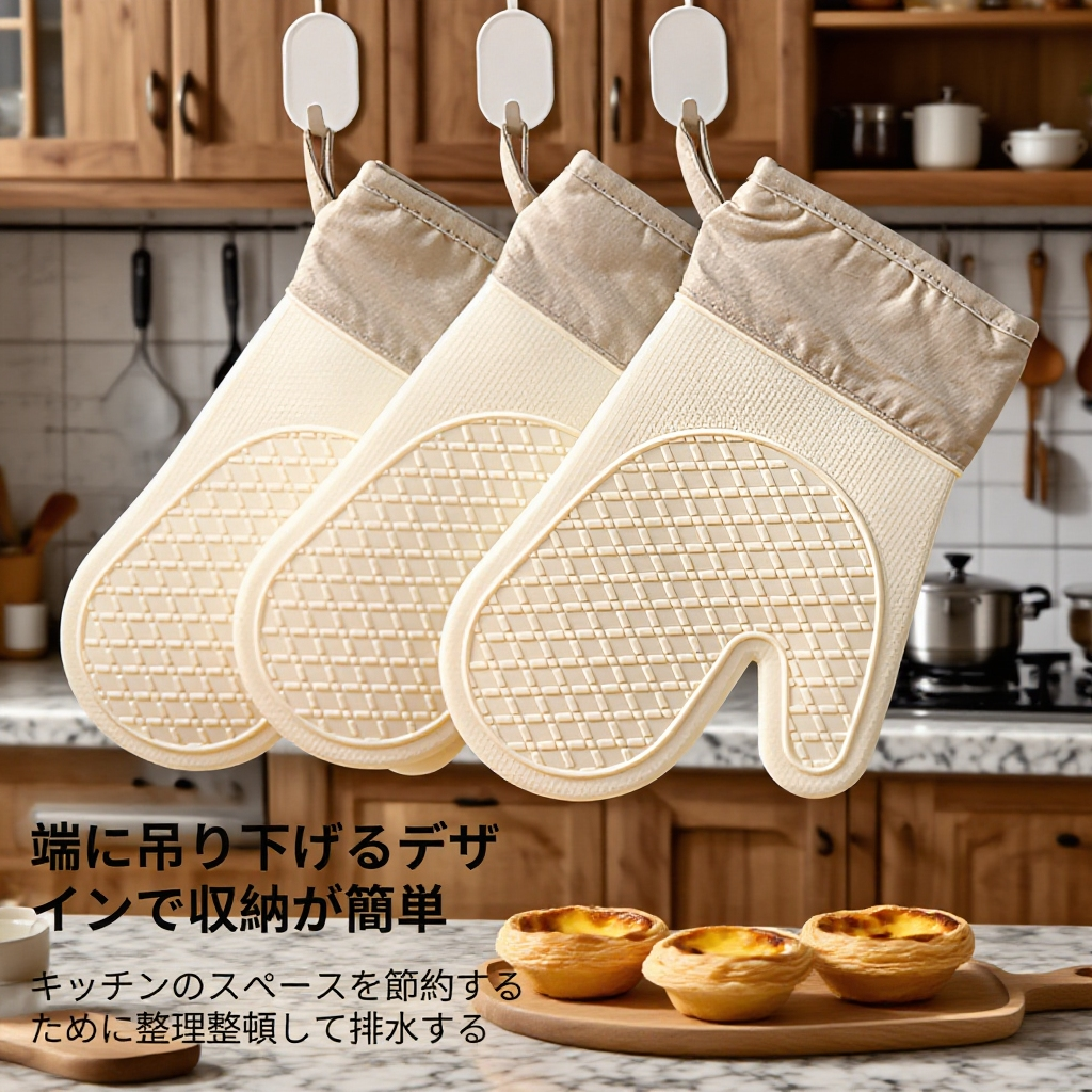 滑り止め付き両面タイプグローブの拡大写真