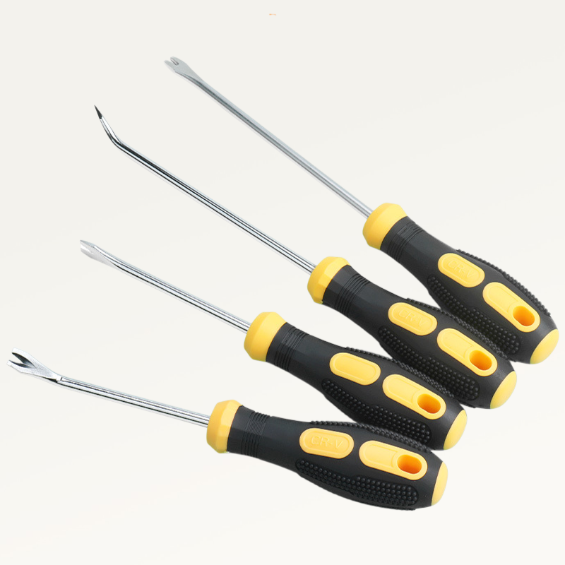 Wear-resistant and durable screwdriver opening nail remover