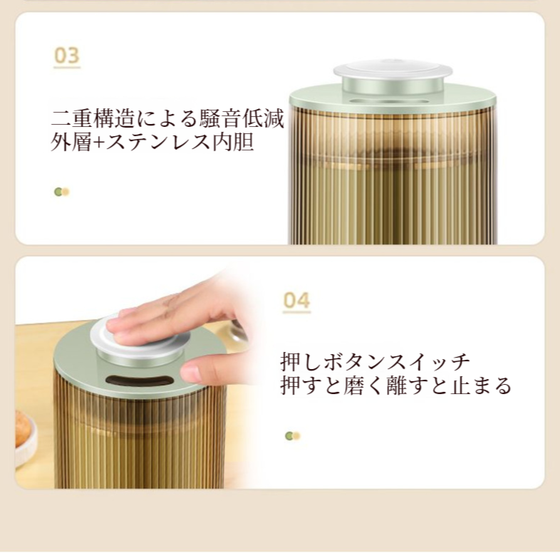 家庭用多機能小型肉挽き器 プラグレスハンドグラインダー肉挽き器