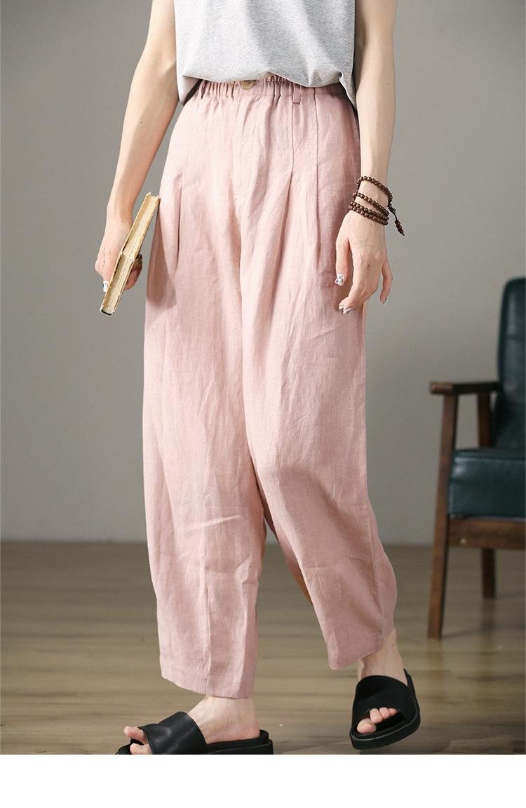 트렌디한 여름 캐주얼 바지 코디 제안