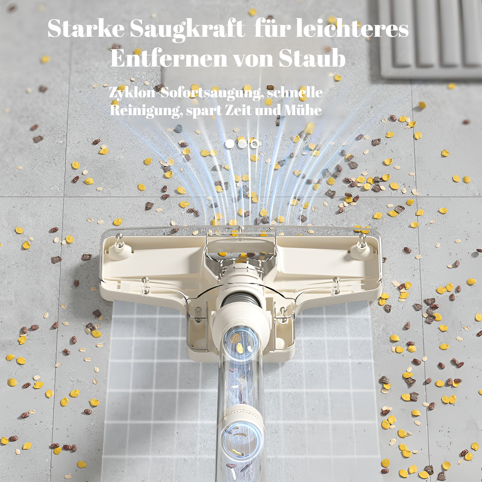 Neuer kabelloser Staubsauger, Nass- und Trockenstaubsauger mit doppeltem Verwendungszweck, handliche