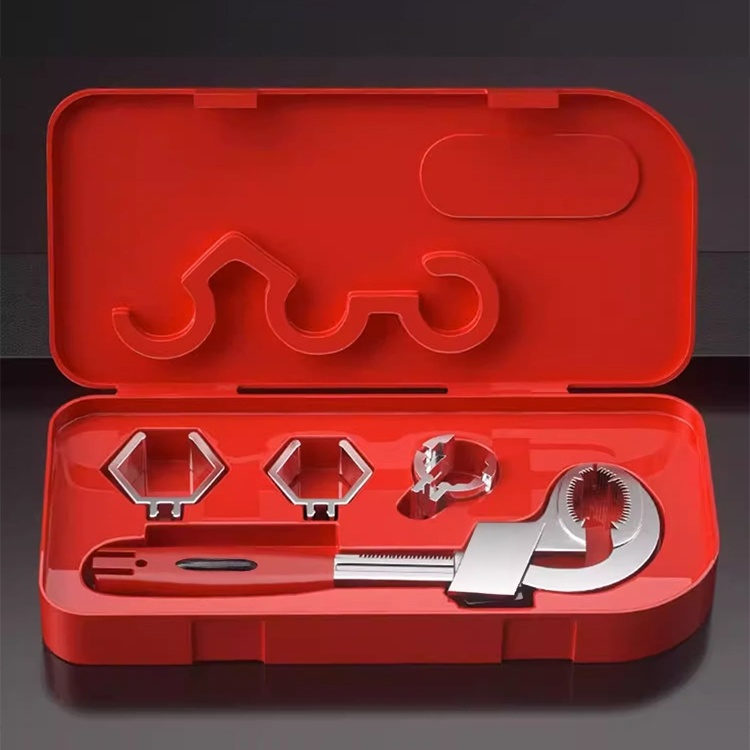 대구경 파이프 조정식 욕실 싱크대 렌치