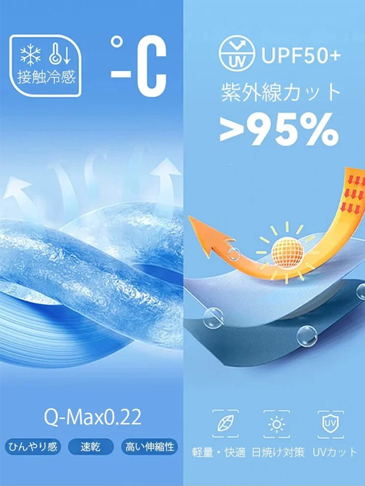 夏のメンズテーラードジャケット接触冷感UV対策