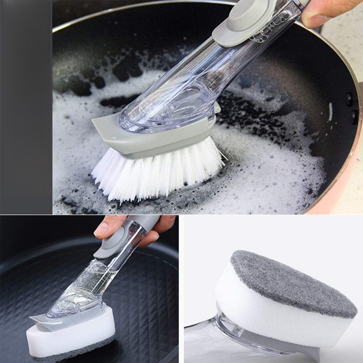 【キッチンブラシ】手荒れ防ぐ　寒い季節に嬉しい　便利　3点セット