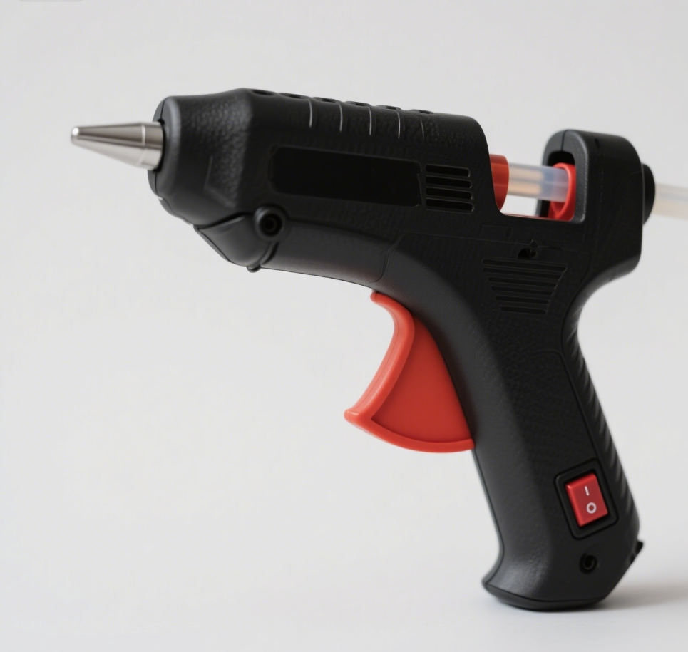 スクラップブッキング用グルーガンの使用イメージ