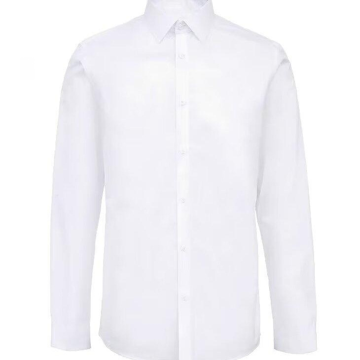 メンズ スリムフィット 長袖シャツ