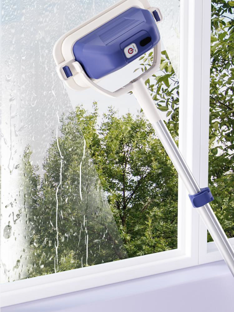 Free Extension Pole】Dual-Use Electric Cleaning Wiper für Auto und Haus