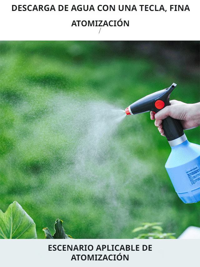 Pulverizador eléctrico para riego doméstico, rociador de presión para plantas