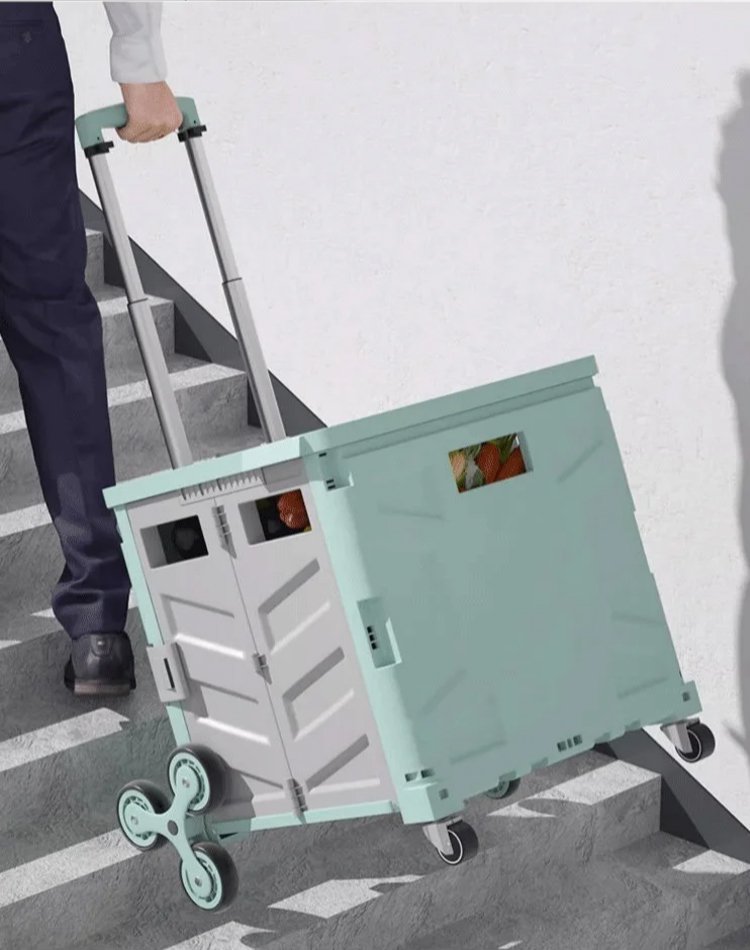 [Burden Free] Collapsible Rolling Crate