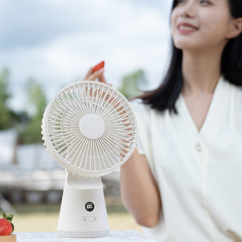 空気循環ファンデスクトップミニファン