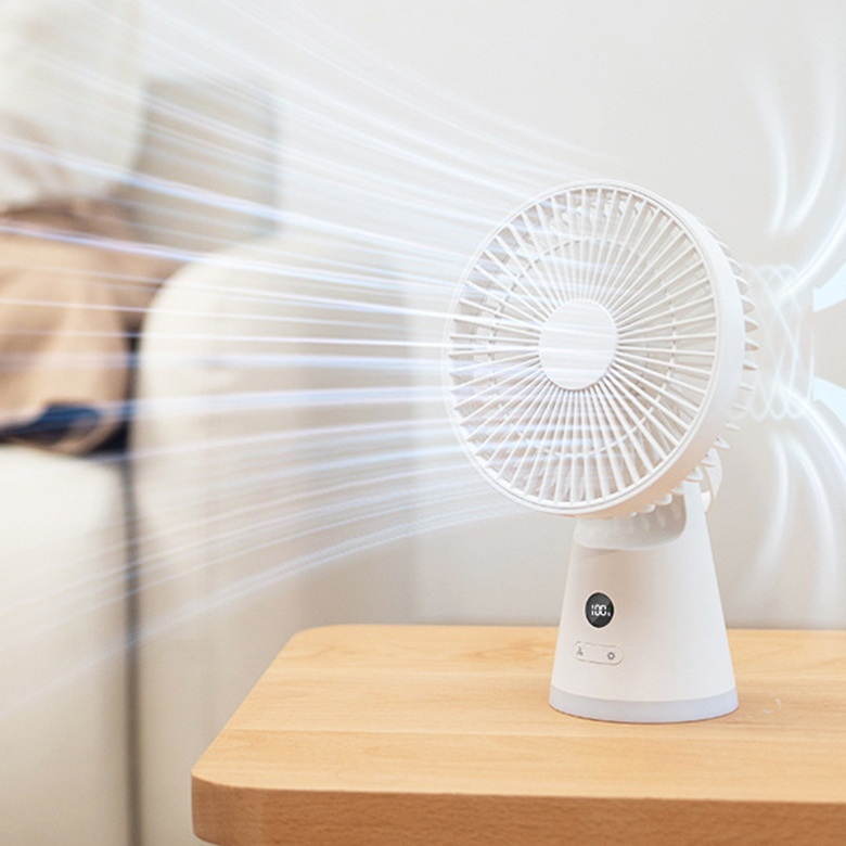 空気循環ファンデスクトップミニファン