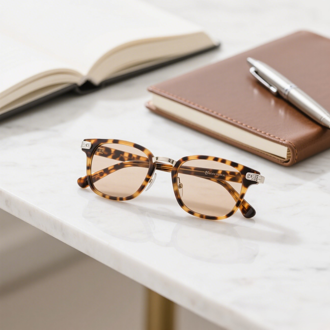 แว่นตากันแสงสีฟ้า HD ไร้กรอบ