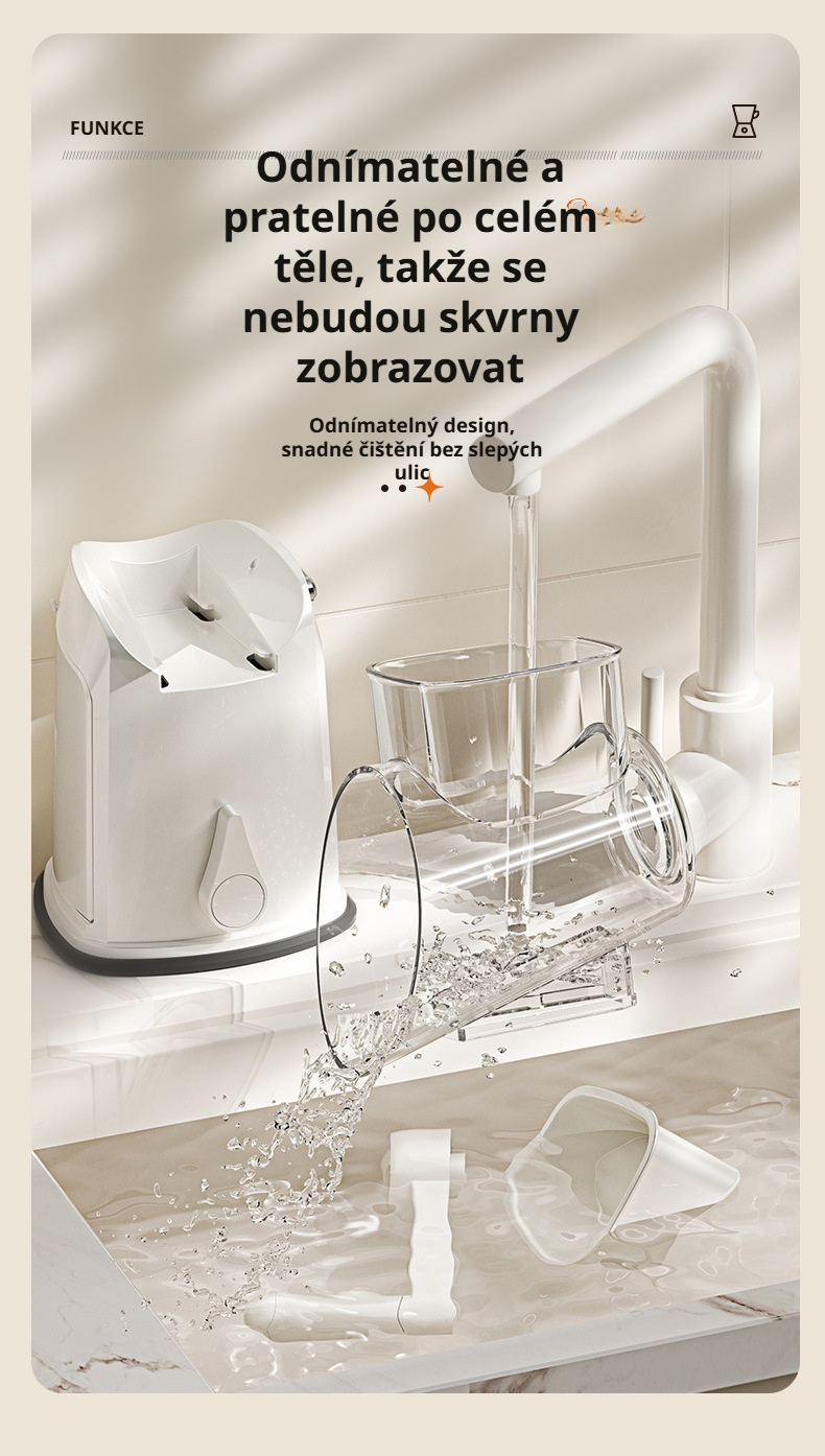 Moderní design kuchyňského kráječe zeleniny