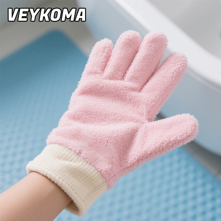 부드러운 소재의 목욕 타월