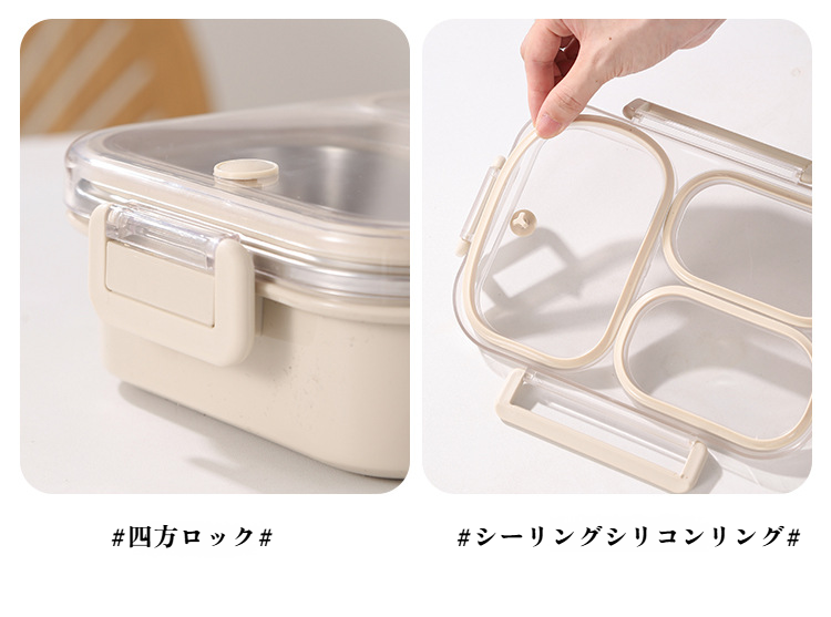 学生やオフィスワーカー向けランチボックス使用例