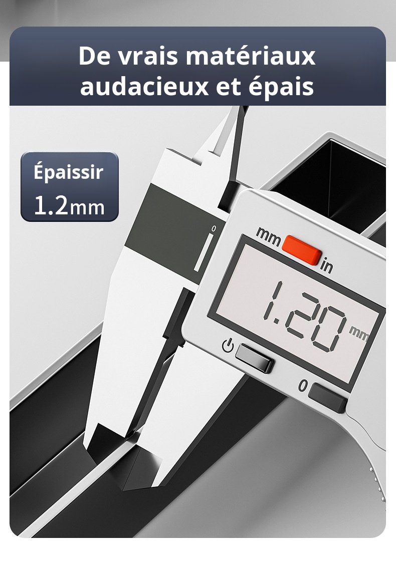 Support solide pour vêtements sur le balcon