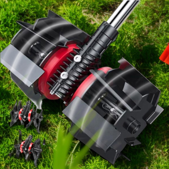 제초 흙파기 및 도랑파기 휠