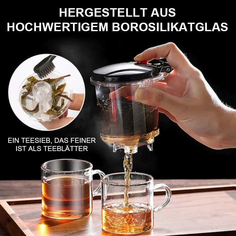 Ein-Knopf-Teeset mit Filterfunktion