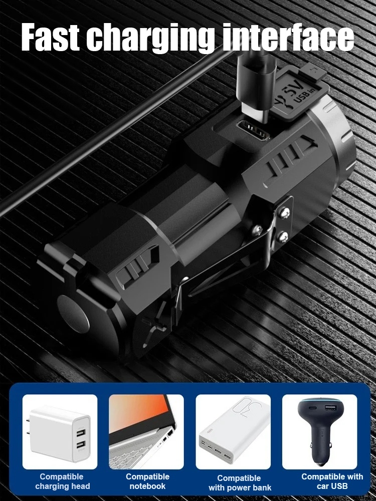 Frog Eye Lens] Bright Thumb Flashlight