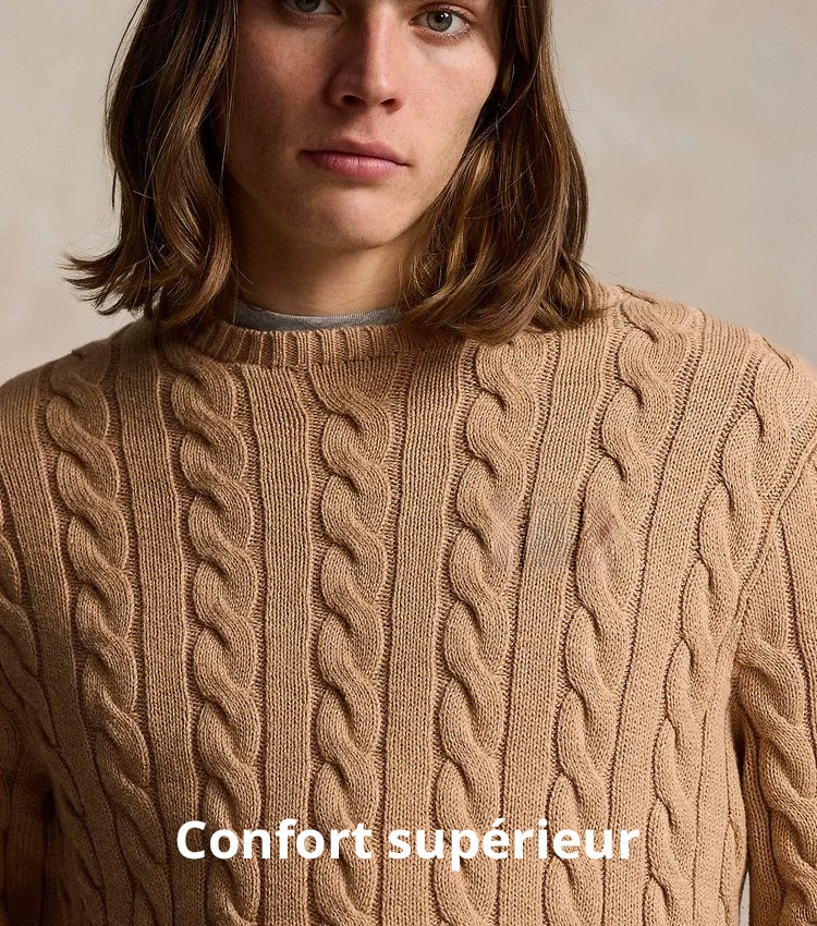 Pull torsadé classique