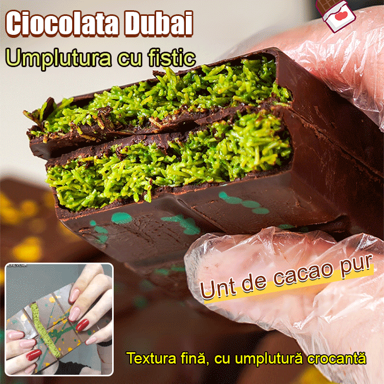 Ciocolata din Dubai celebritate pe internet