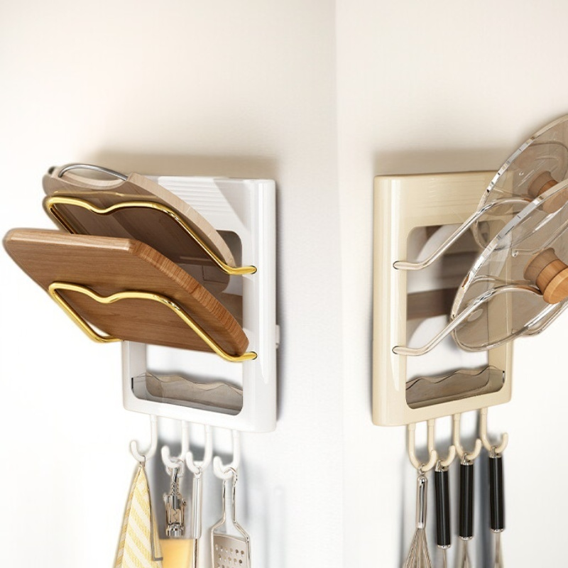 가정용 주방 벽걸이 선반 디자인