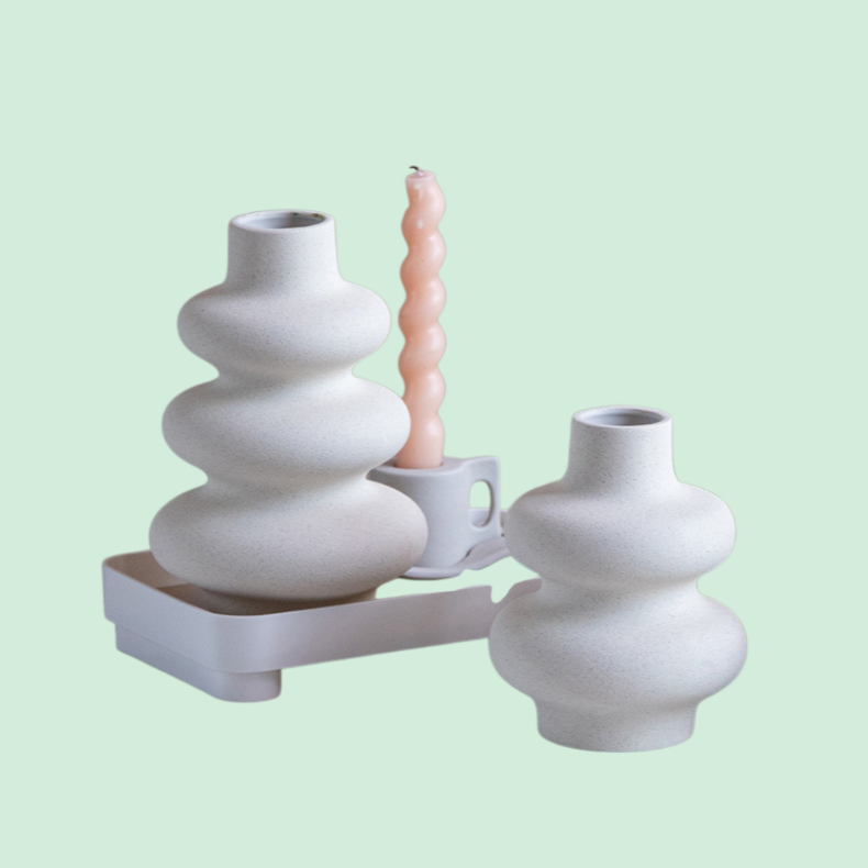 무광 소성 화병 장식품