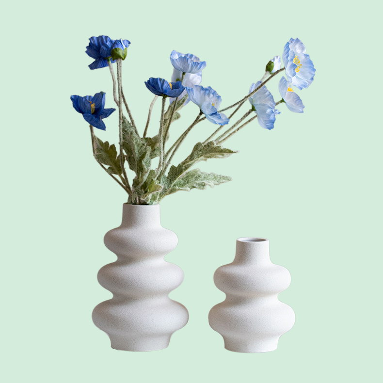 무광 소성 화병 장식품