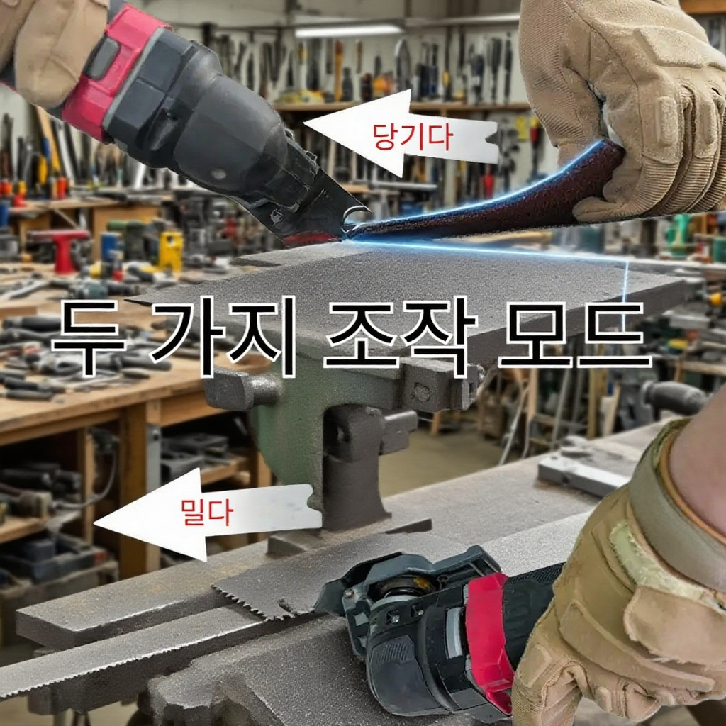 정밀 절삭 가능한 만용보 엘보톱날