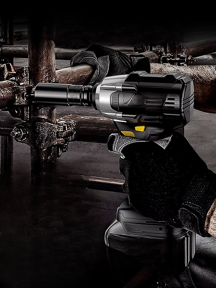 Clé à chocs à batterie au lithium à couple élevé