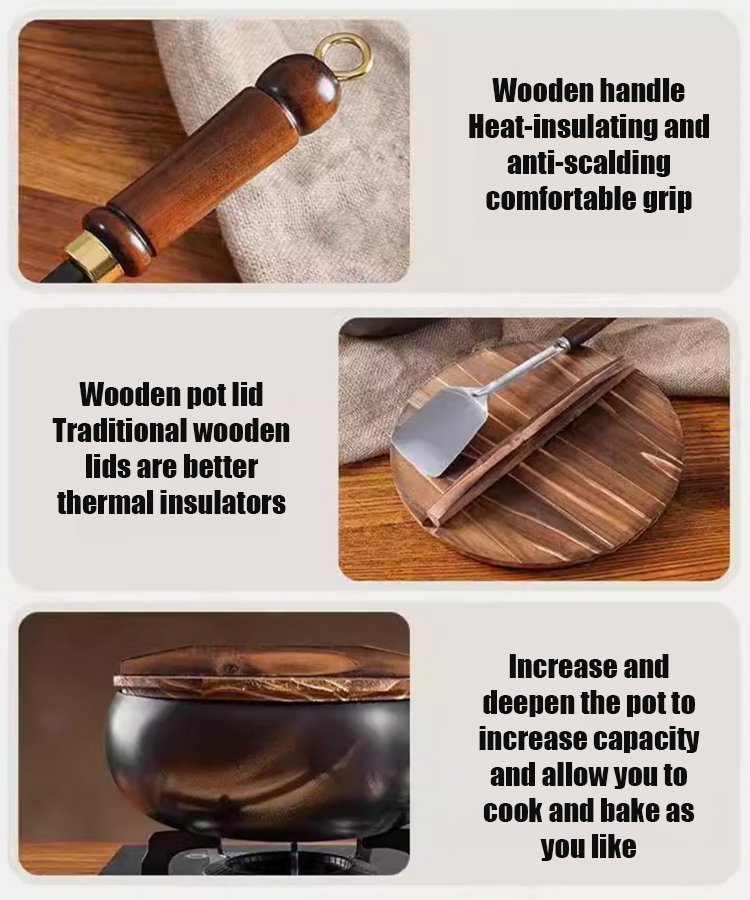 Iron replenishing non stick iron pot