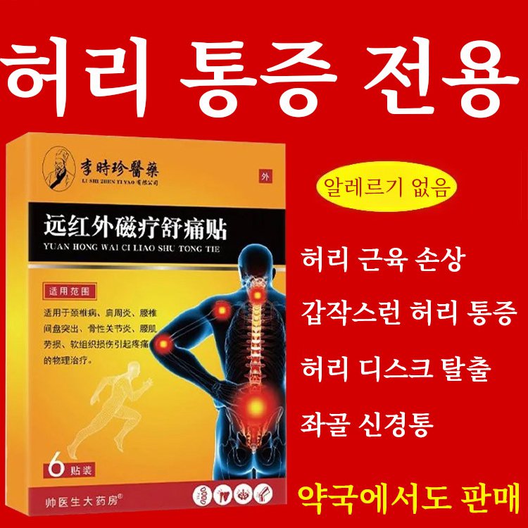 이시진 의약 요추 통증 완화 패치
