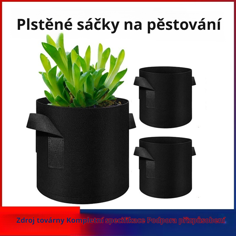 Velkoobjemový filcový pěstební vak na ovoce a zeleninu